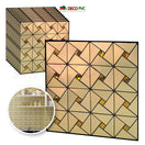Mosaico Autoadherible Tipo Acero - DECOFILM® / 11pzas / 30*30cmMG001 Geométrico Ambar