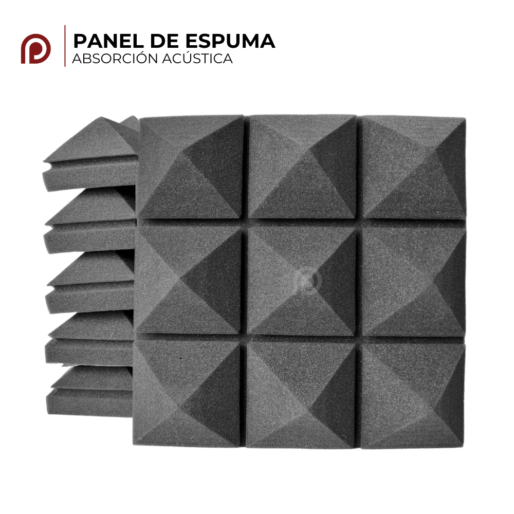 Panel de espuma / Absorción acústica