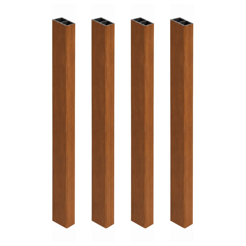 Viga para Exterior WPC / 4pzas / 5*10*280cm
