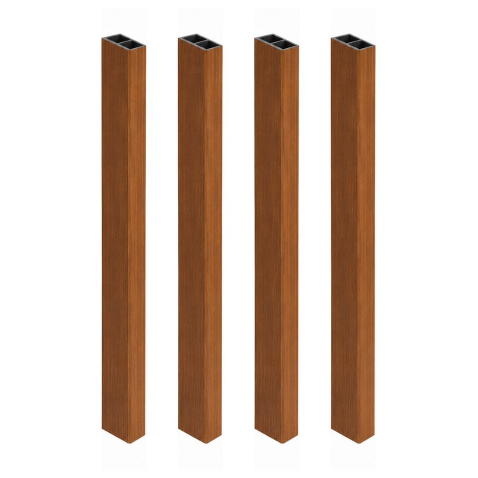 Viga para Exterior WPC / 4pzas / 5*10*280cm