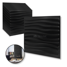PANEL 3D -Cuerdas S105 / 10pzas / 50*50cmNegro/Black