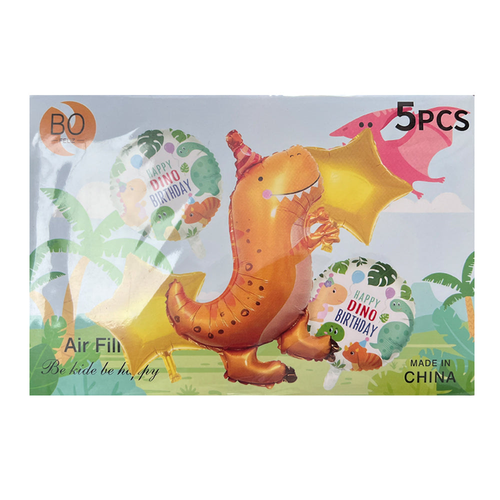 Globo - Dinosaurio Naranja