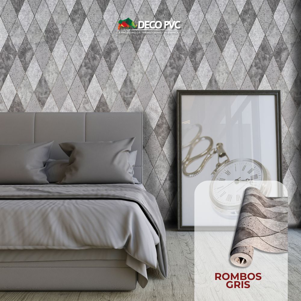 Papel Tapiz Rombos - DECOFILM® / 1 rollo / 0.53*9.5m