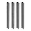 Viga para Exterior WPC / 4pzas / 5*10*280cmVE003 Gris Londón