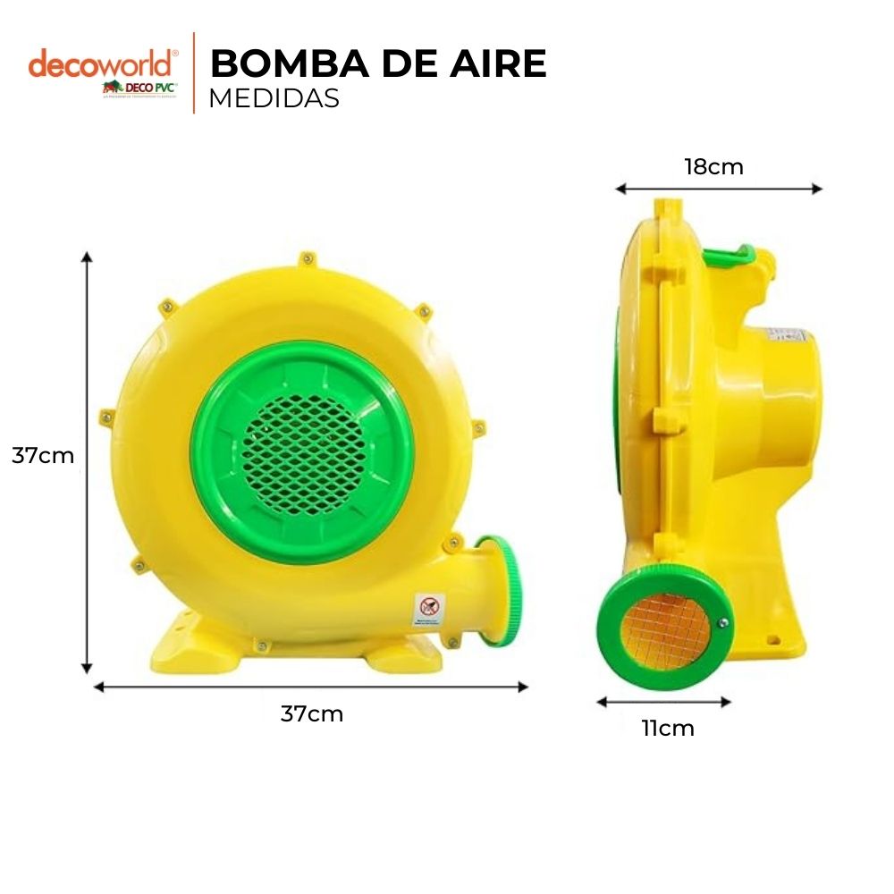Bomba de aire para inflables