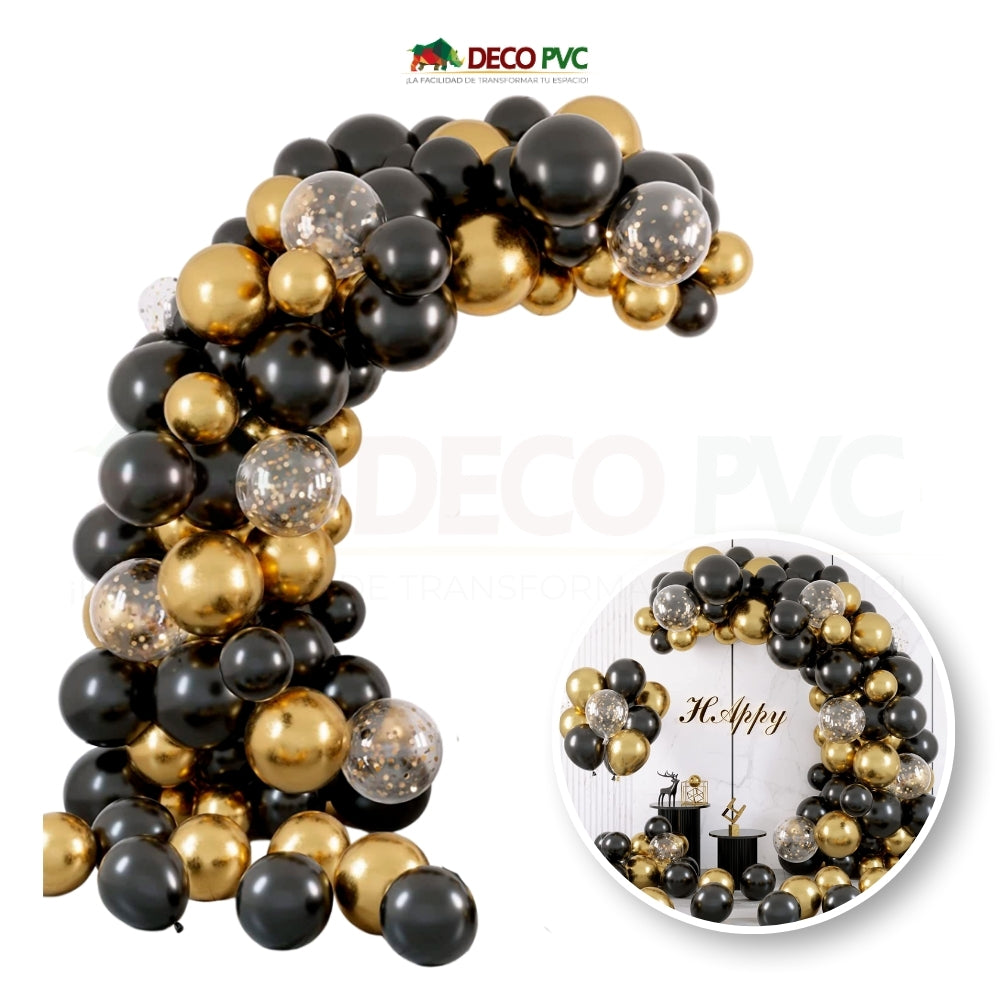 Zafiro Negro - Guirnalda decorativa de globos - BolaBola®