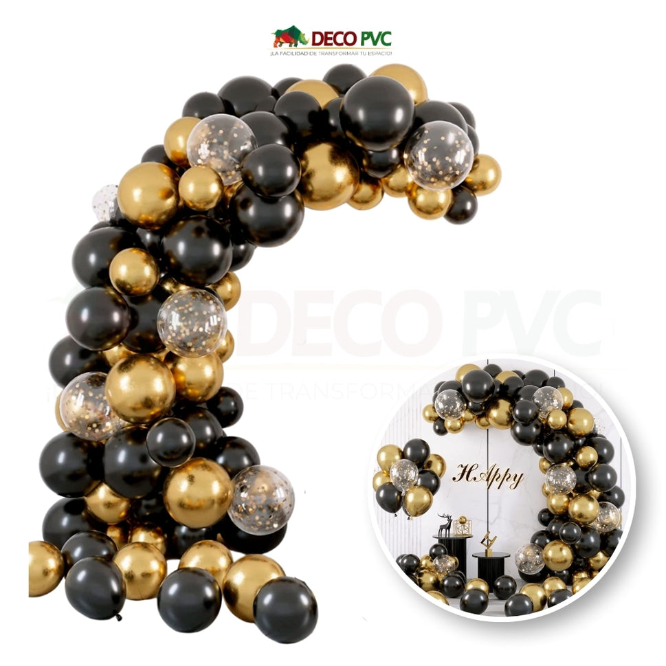 Zafiro Negro - Guirnalda decorativa de globos - BolaBola®