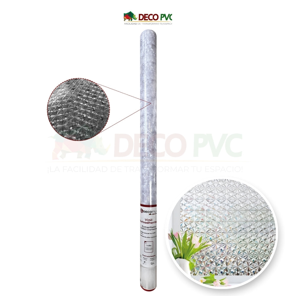 Vinil Esmerilado en rollo (0.60x3m) - DECOFILM®