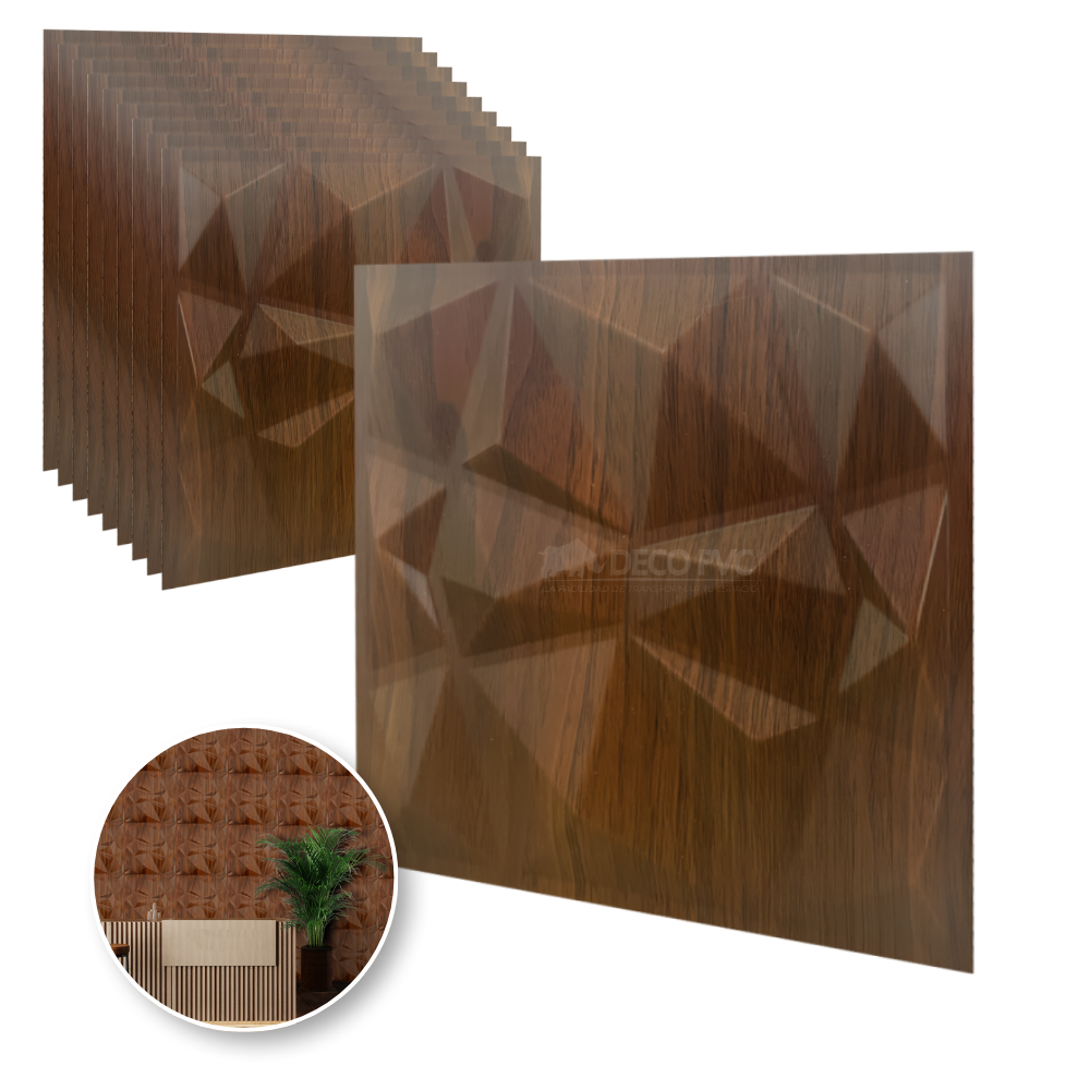 PANEL 3D -Cuarzo S050 / 10pzas / 50*50cm