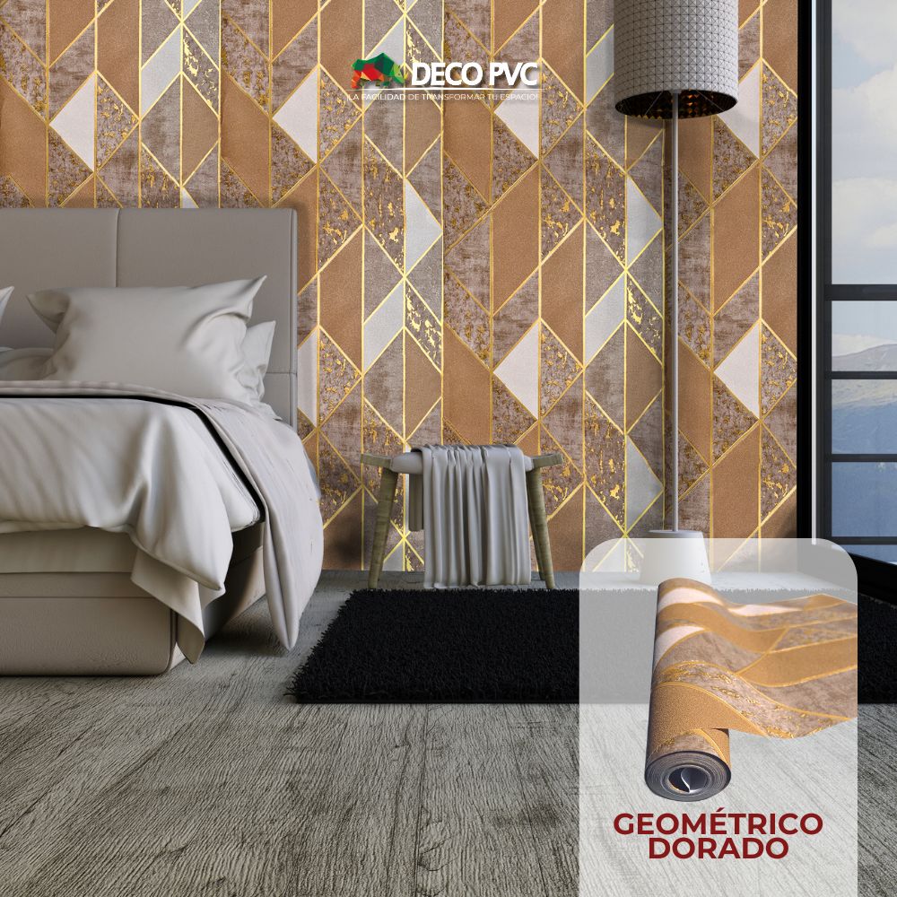 Papel Tapiz Geométrico - DECOFILM® / 1 rollo / 0.53*9.5m