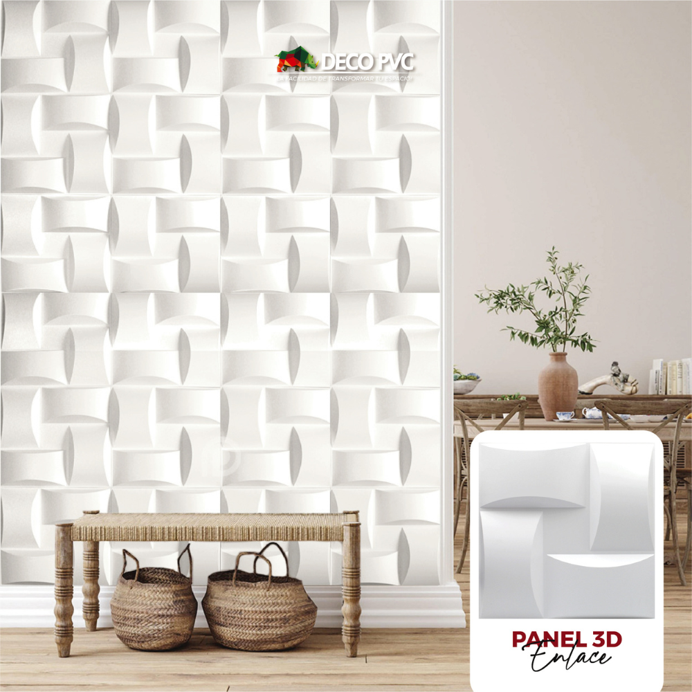 PANEL 3D - S312 - Enlace / 10pzas / 50*50cm