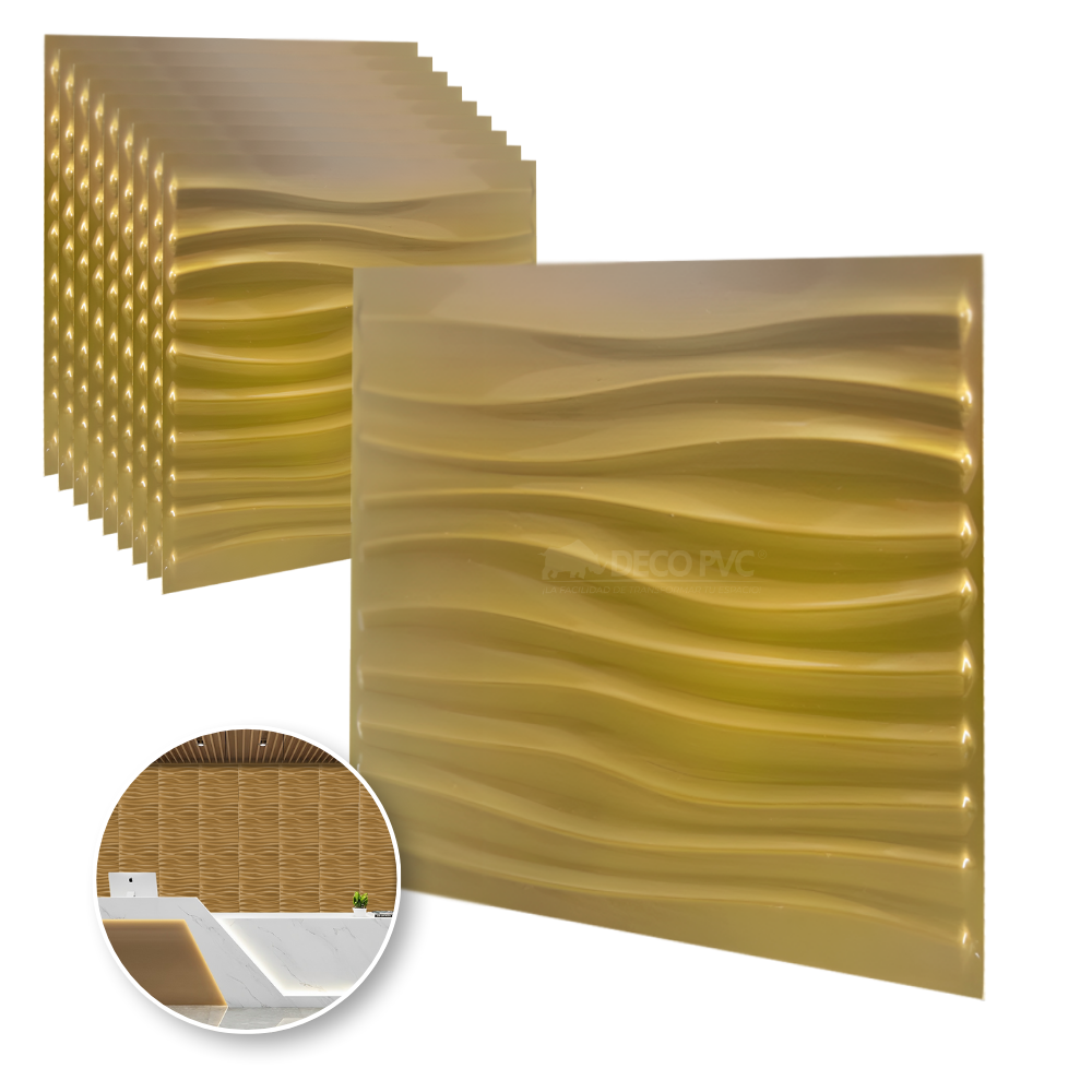 PANEL 3D -Cuerdas S105 / 10pzas / 50*50cm