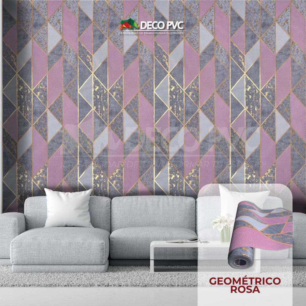 Papel Tapiz Geométrico - DECOFILM® / 1 rollo / 0.53*9.5m