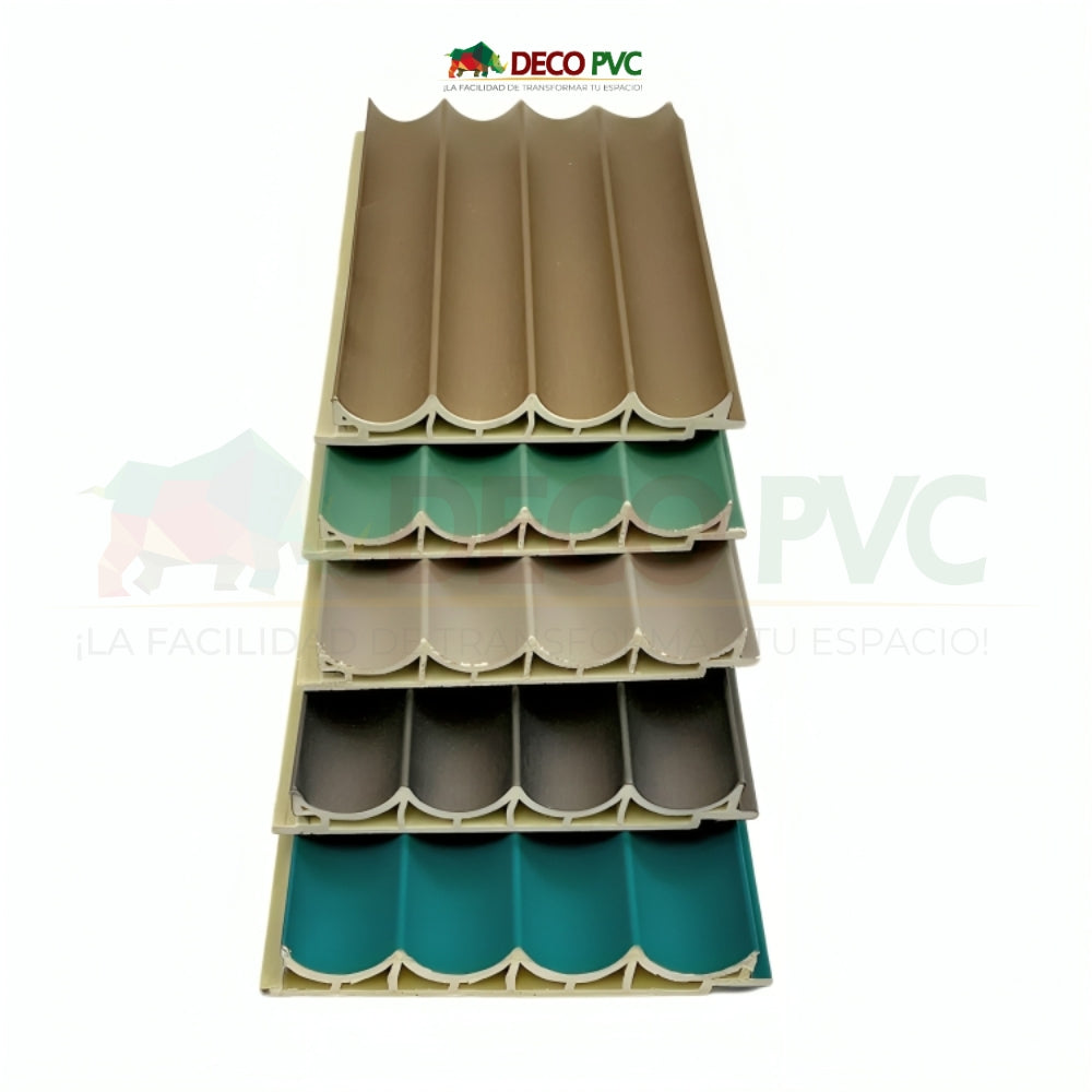 Lambrin ondulado / 10pzas / 11*100cm