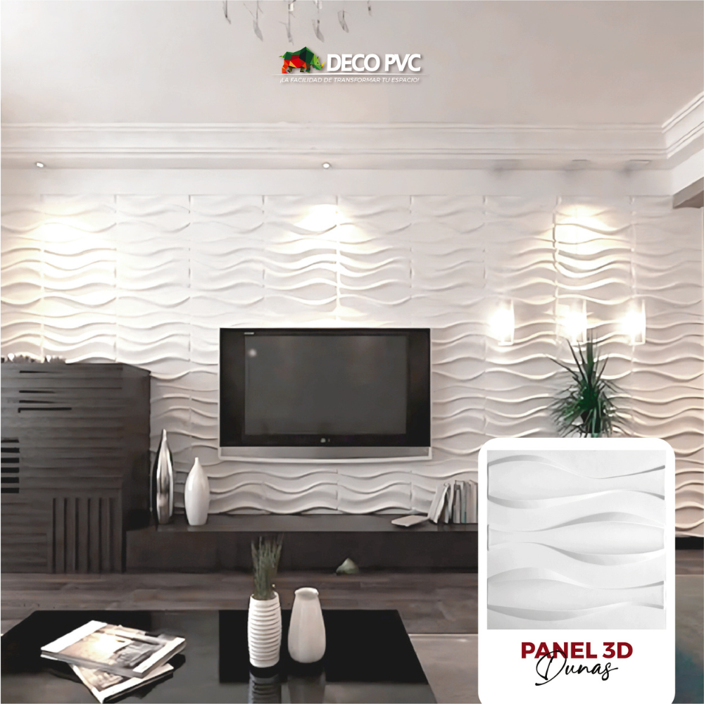PANEL 3D -Dunas S090 / 10pzas / 50*50cm