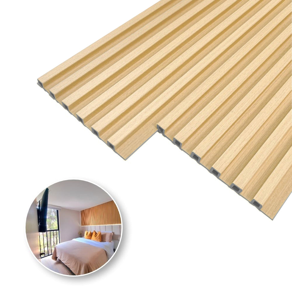 Decoslat Lambrin Plus / 10pzas / 1m*17cmLB003 Madera Arce