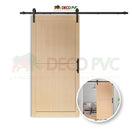 Puerta corrediza tipo granero de MDF con Riel de Acero - Modelo HPC003 Modelo H 213*85