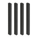 Viga para Exterior WPC / 4pzas / 5*10*280cmVE004 Negra