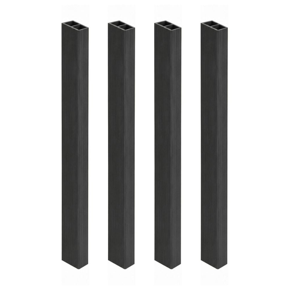 Viga para Exterior WPC / 4pzas / 5*10*280cmVE004 Negra