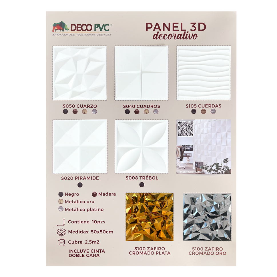 Display MuestrariosMuestrario Panel 3D