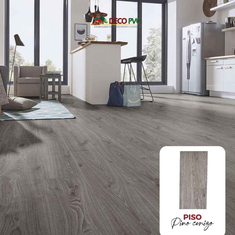 Piso SPC Decoclick / 11pzas / 18.3*122cm