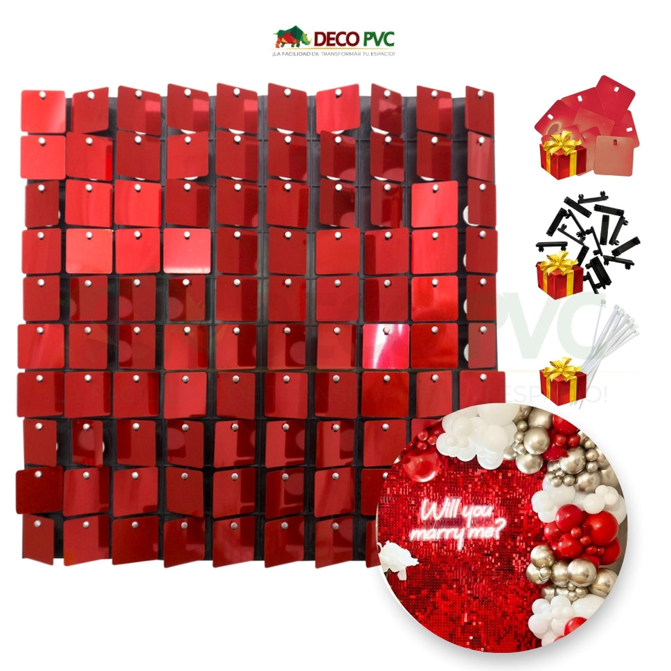 PANEL 4D Plus / 30pzas / 30*30cmCherry