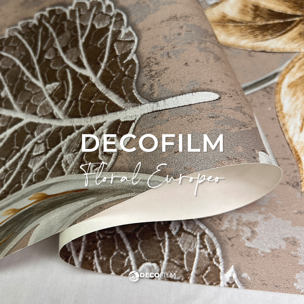 Papel Tapiz Floral Europeo - DECOFILM® / 1 rollo / 0.53*9.5m