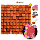 PANEL 4D Plus / 15pzas / 30*30cmNeon Mandarina