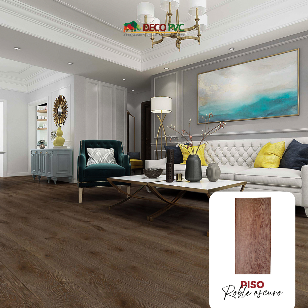 Piso SPC Decoclick / 11pzas / 18.3*122cm