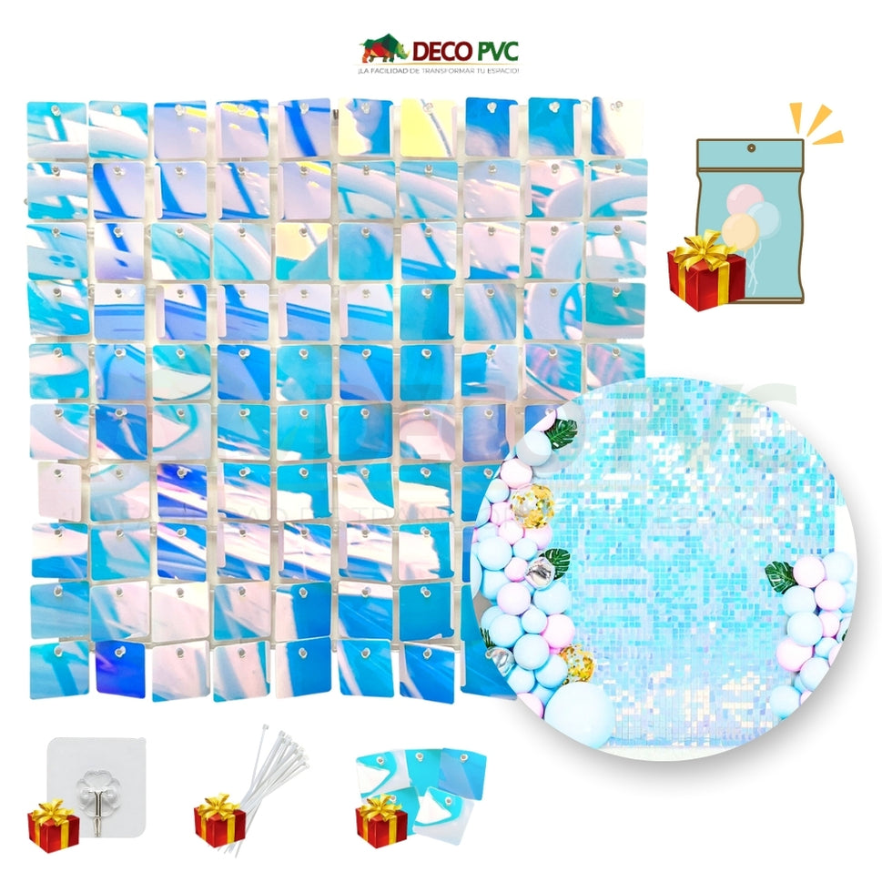 Panel 4D Eco Clásico Arcoíris / 1pz