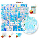Panel 4D ECO Clásico / 24pzas / 30*30cmArcoiris