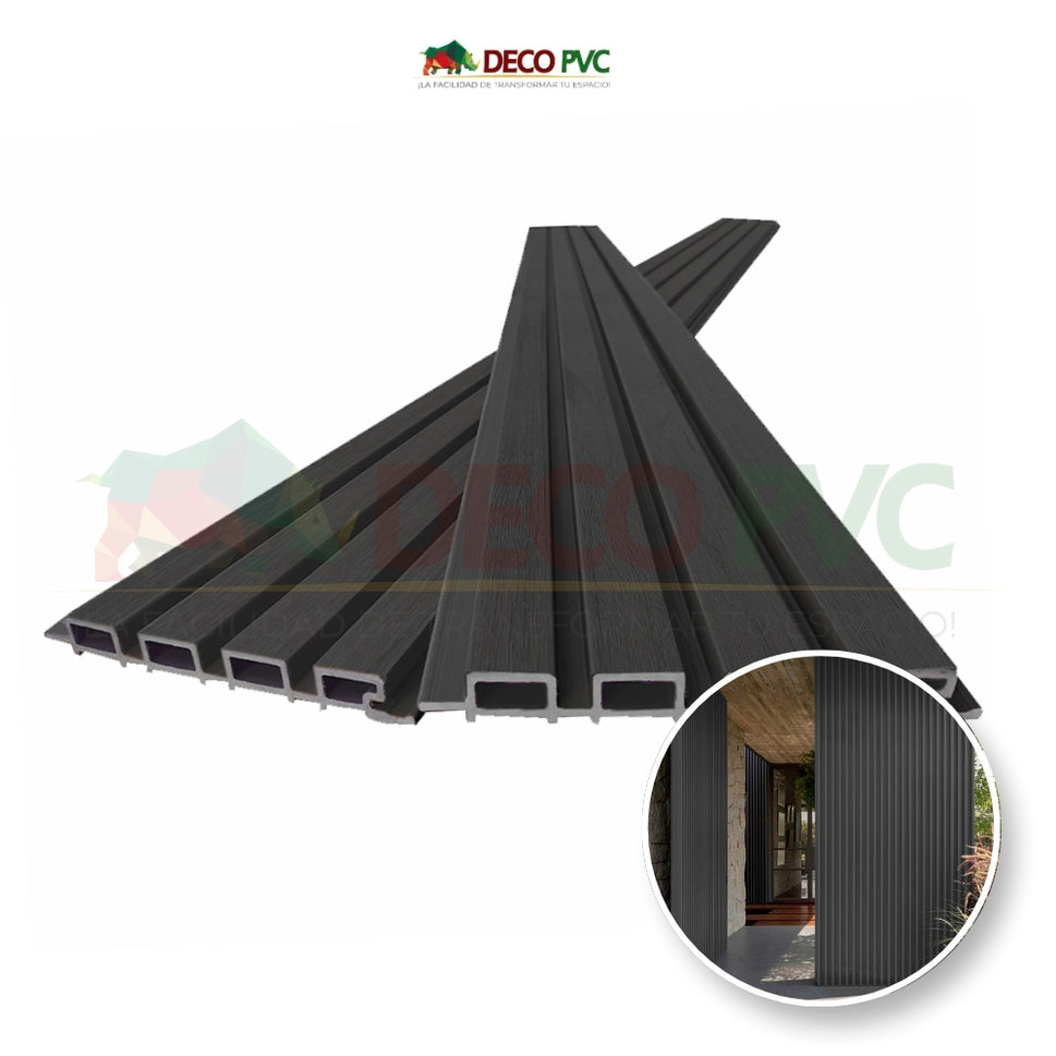 Lambrin Exterior / 4pzas / 21.9*280cmLE003 Gris London