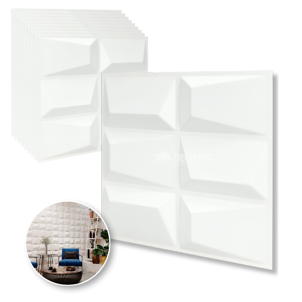 PANEL 3D - Trapecio S085 / 10pzas / 50*50cm