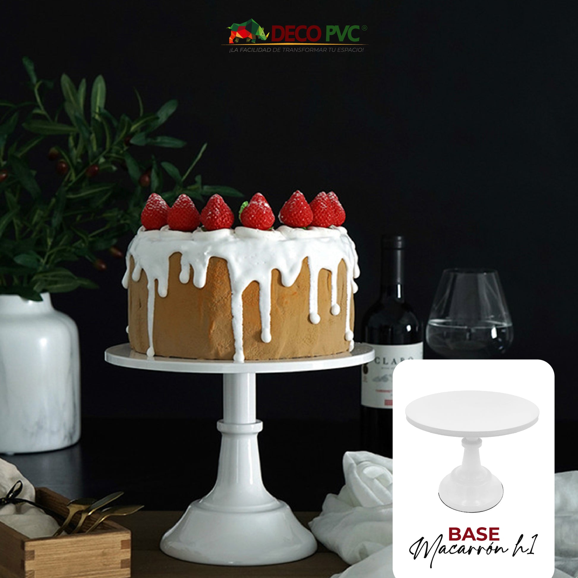 DECOLUXE-Bases para pastel Individuales