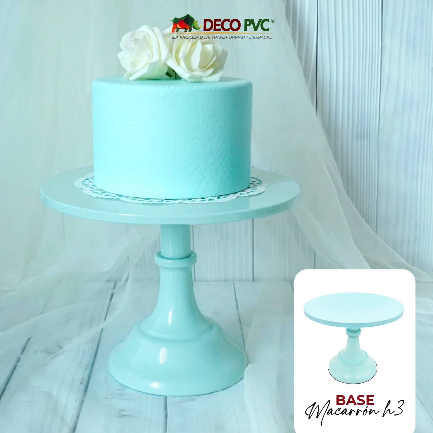 DECOLUXE-Bases para pastel Individuales