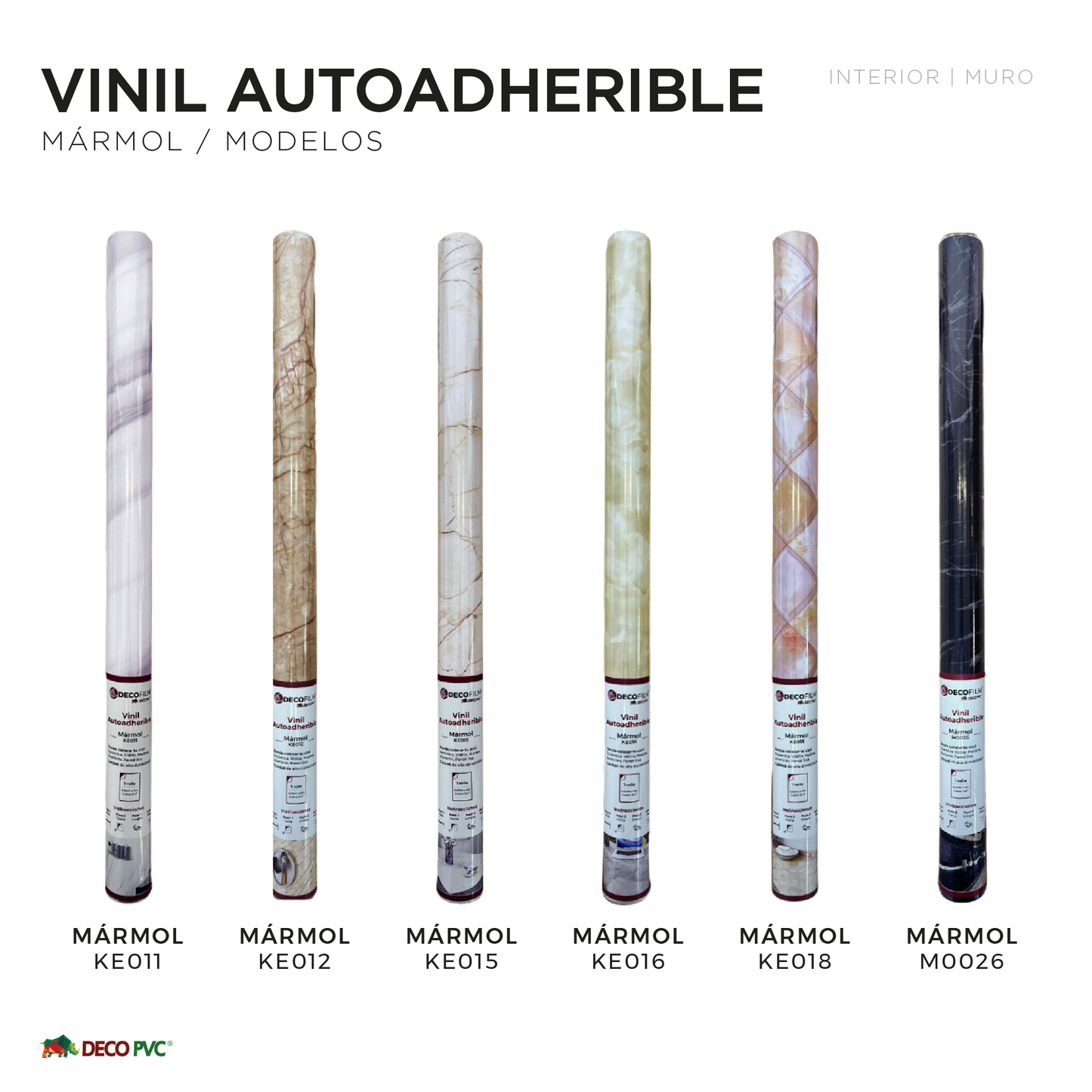 Vinil Autoadherible Mármol en rollo (0.60x5m) - DECOFILM®