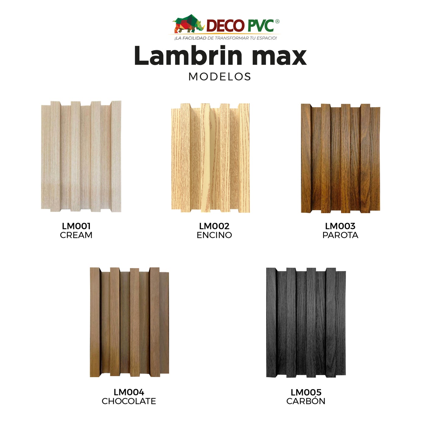 Lambrin Max - Decoslat / 6pzas / 16.8*280cm