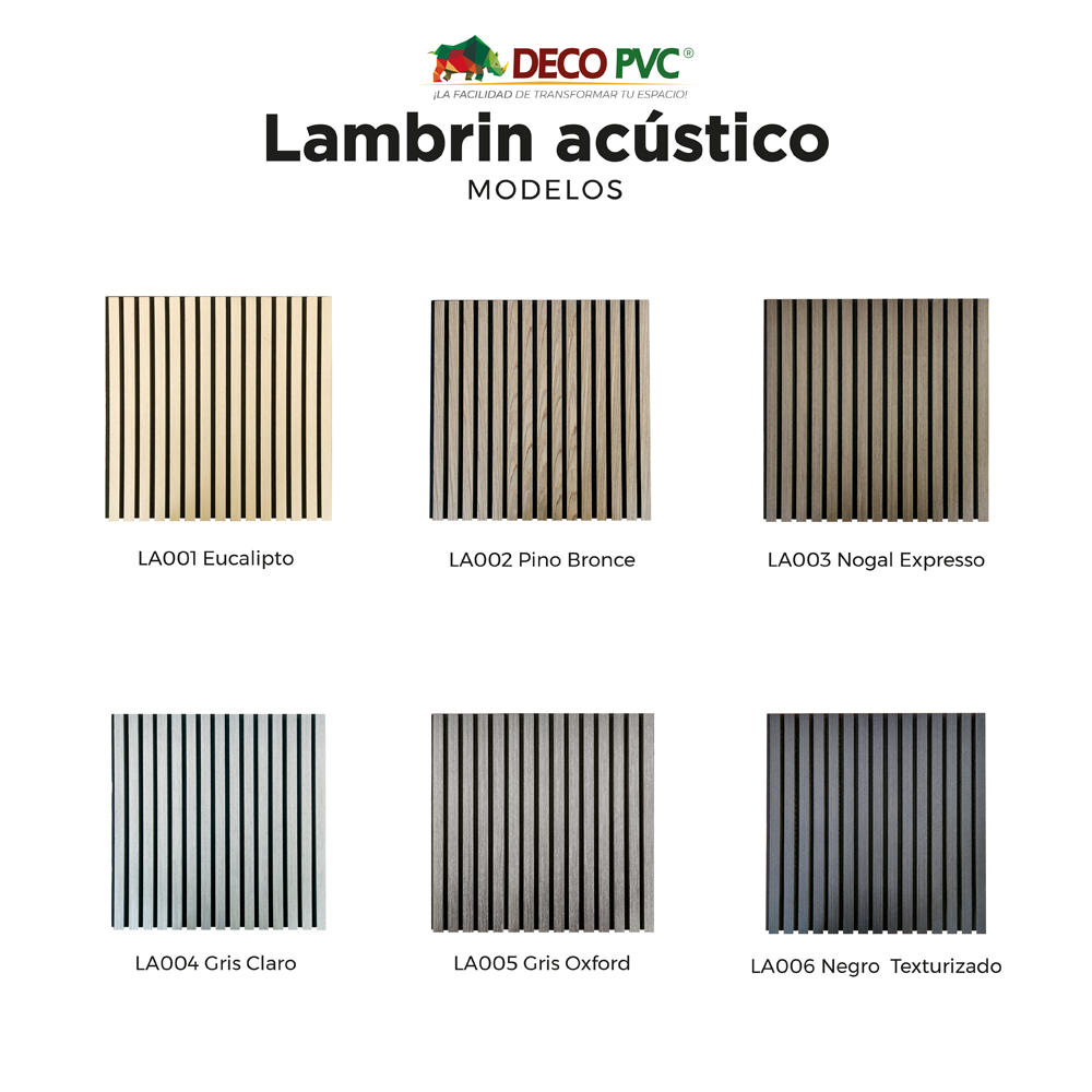 Lambrin acústico / 4pzas / 60*60cm