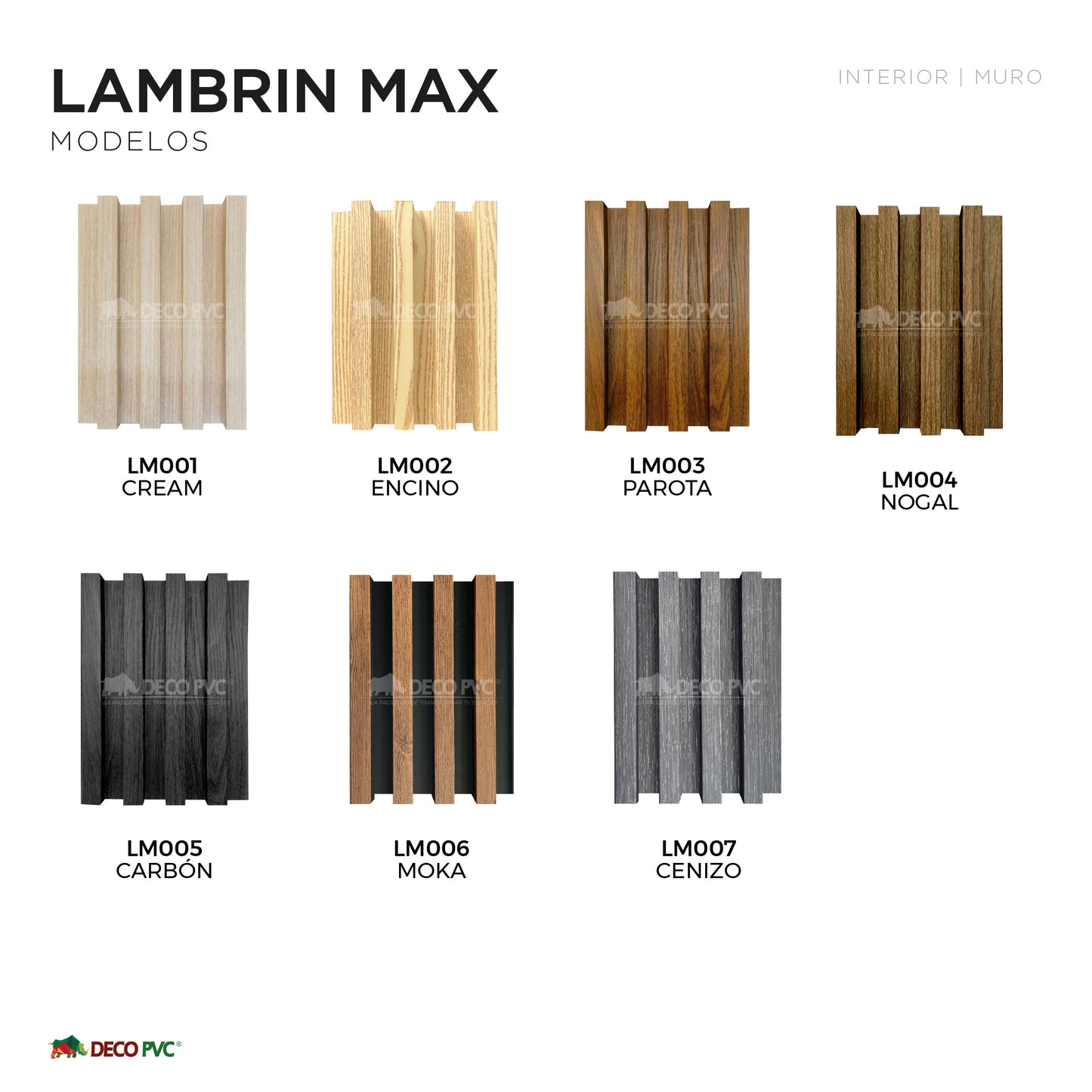 Lambrin Max - Decoslat / 6pzas / 16.8*280cm