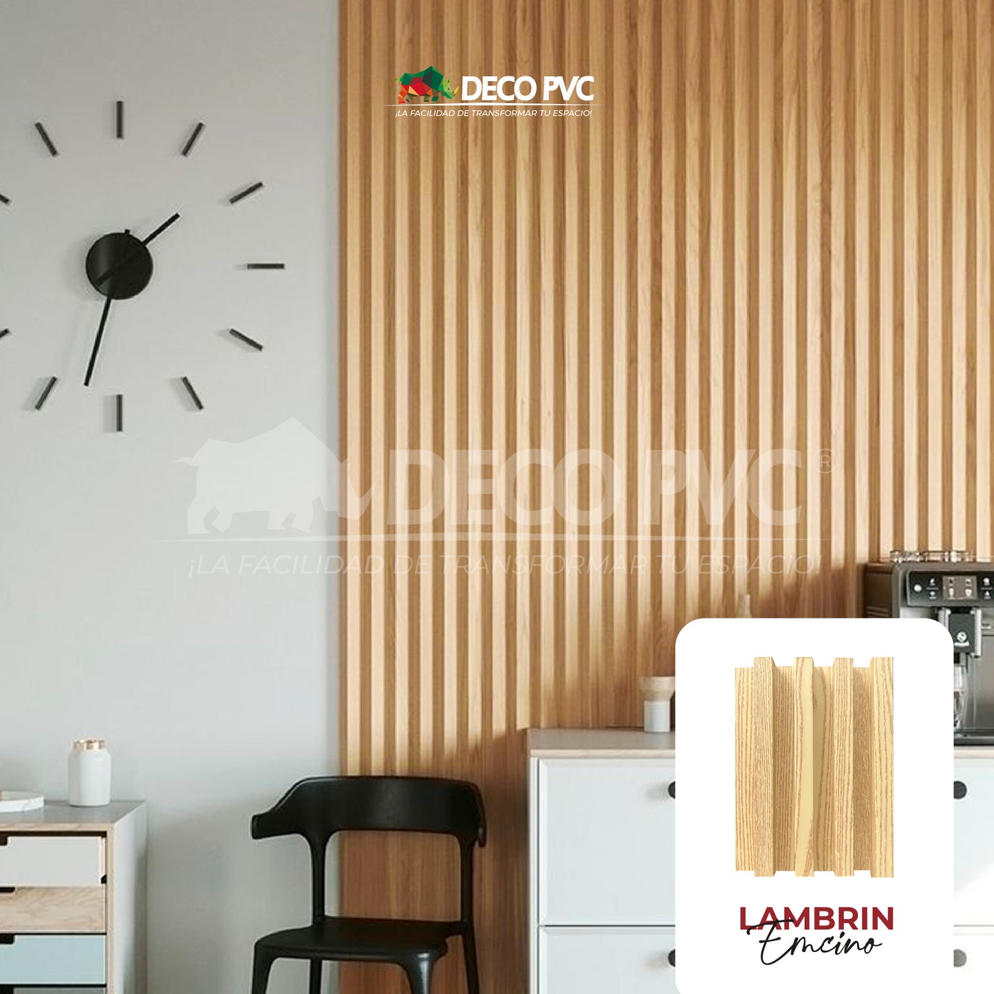 Lambrin Max 290 - Decoslat / 14pzas / 16.8*2.4*290cm