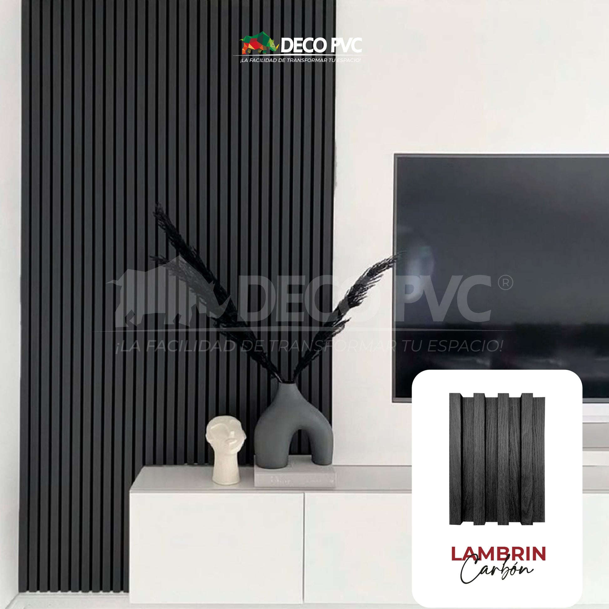 Lambrin Max 290 - Decoslat / 14pzas / 16.8*2.4*290cm