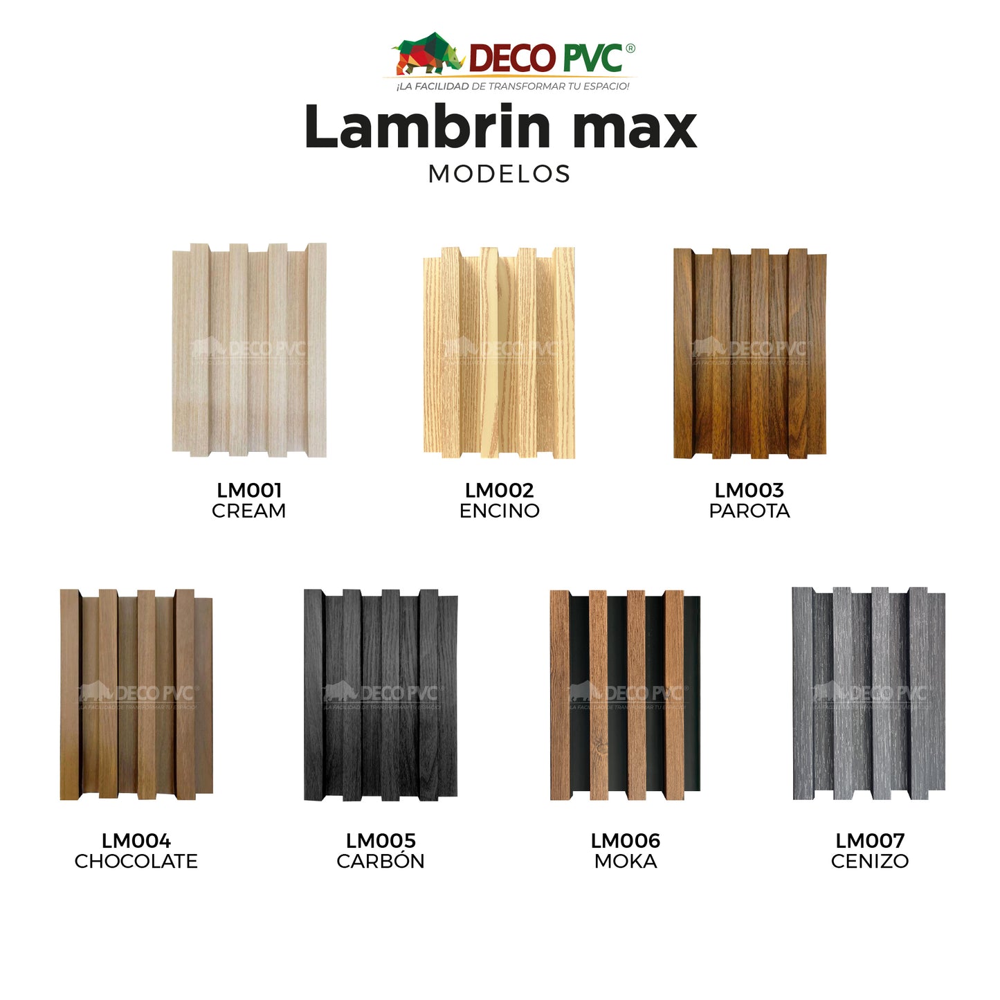 Lambrin Max - Decoslat / 6pzas / 16.8*280cm