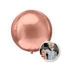 Globo Ball 4D Rose Gold- 4D003 - BolaBola®22" 5pzas
