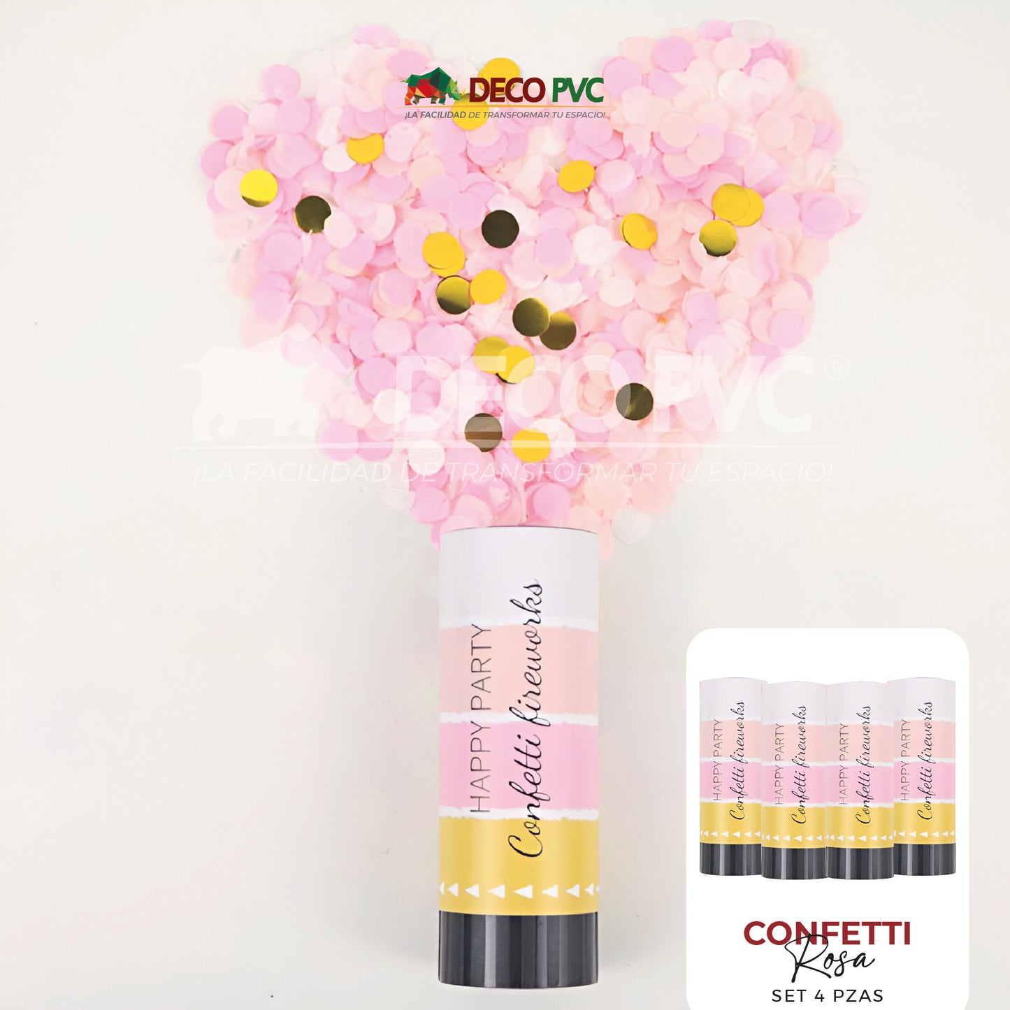 Cañon de confetti