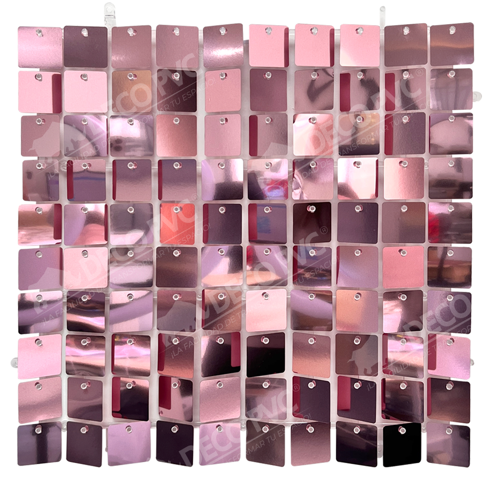 Panel 4D Eco Rosa Gold clásico / 1pz