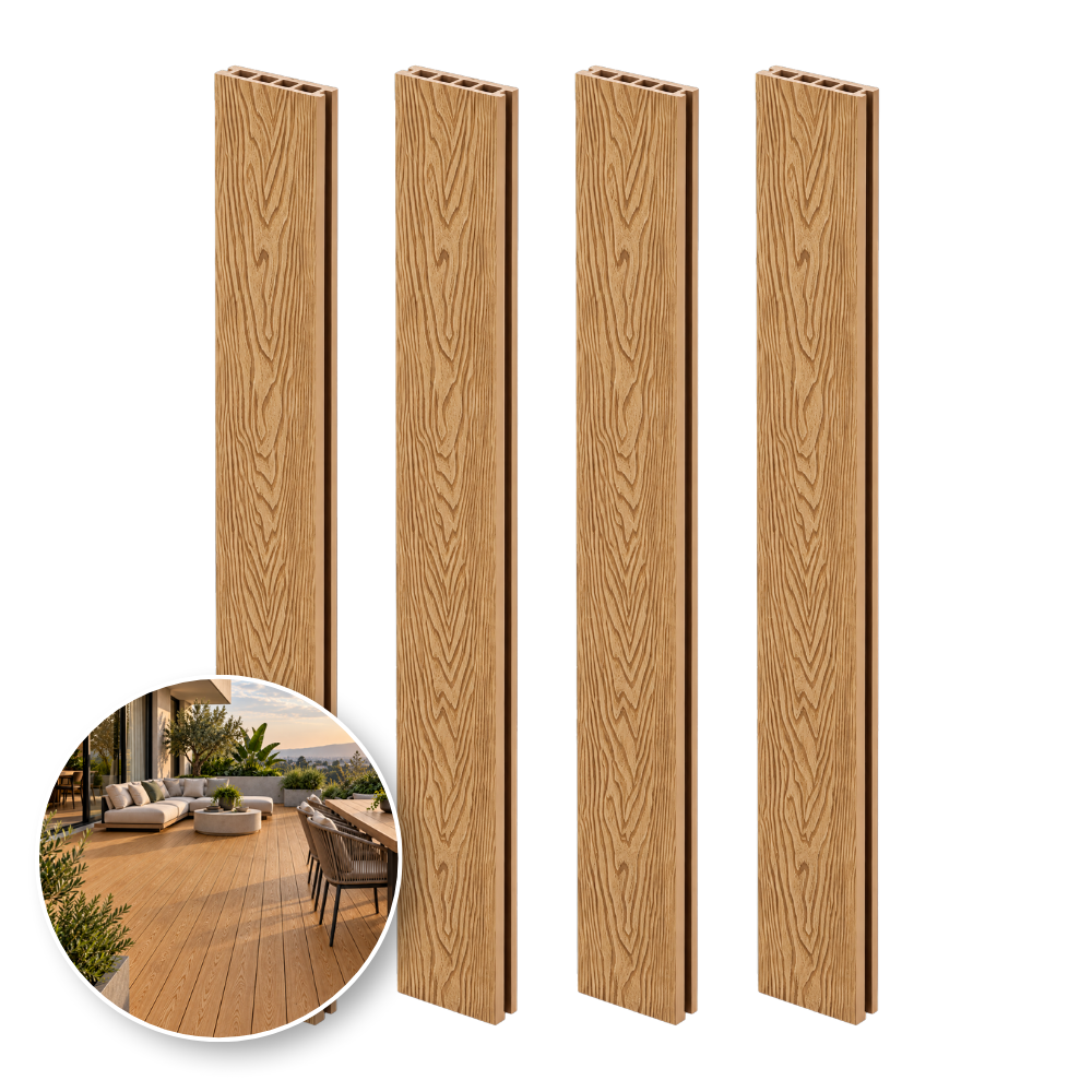 Deck Lineal / 4pzas / 14*290cm