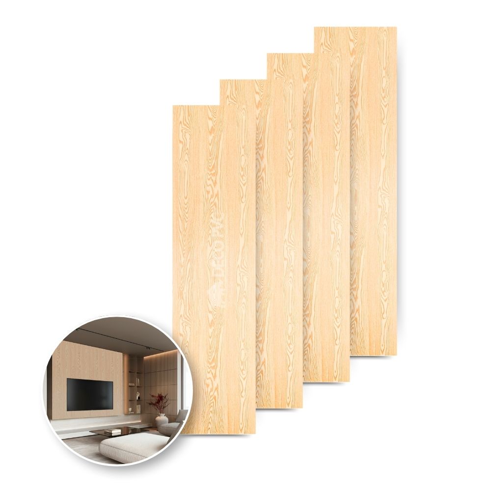 Panel Laminado WPC / 4pzas / 60*280cm