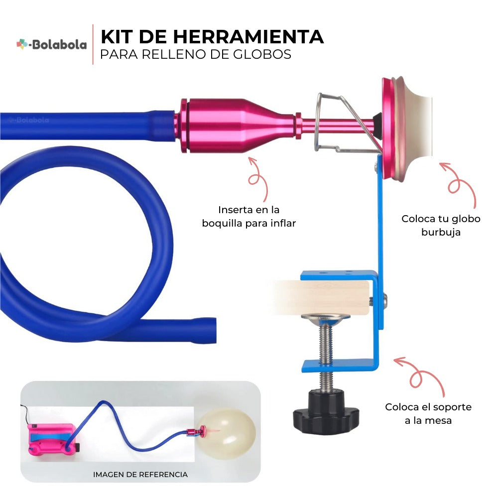 Kit de herramientas para relleno de globos - BolaBola®