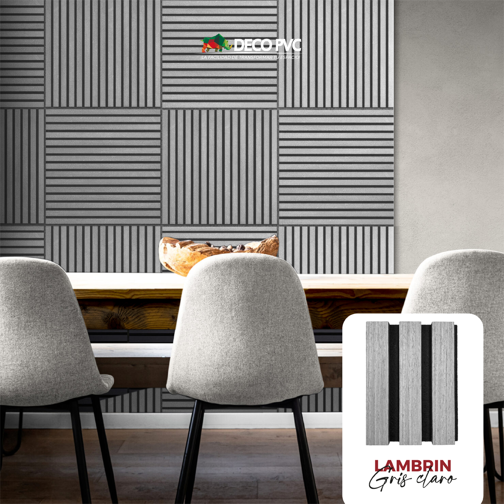 Lambrin acústico / 4pzas / 60*60cm
