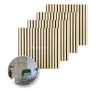 Lambrin acústico / 4pzas / 60*60cmLA001 Eucalipto